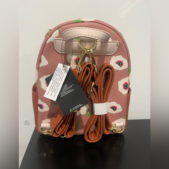 Disney Bambi Thumper & Bambi Watercolor Portrait Convertible Mini Backpack - Picture 3 of 8